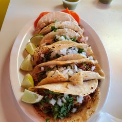 5T Taco - Tacos on flour tortillas