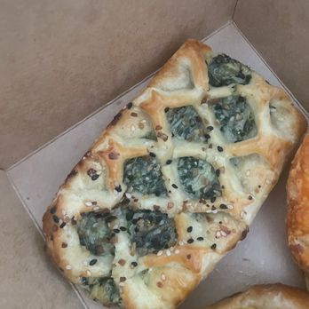 Breadologie Bakery - Spinach puff - Bakeries Near Me - Granada Hills, California