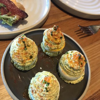 Yardbird - Deviled eggs. Was really good, but a little overhyped. The fish roe on top was a nice touch. - Southern Near Me - Los Angeles, California