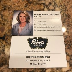 Roberts Brothers West - What a pleasure it is working with a professional like Carolyn Hasser!