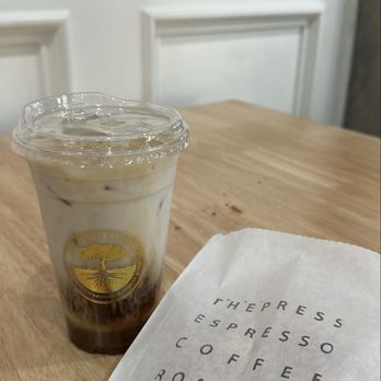 The Press Espresso - Caramel latte - Coffee & Tea Near Me - Temecula, California The Press Espresso - Caramel latte - Coffee & Tea Near Me - Temecula, California