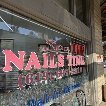 Nails Time Spa - Outside The Salon:) - Nail Salons Near Me - La Mesa, California