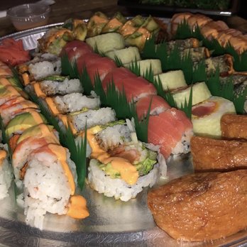 Arigato - An array of the specialty rolls. - Sushi Bars Near Me - Edgewater, New Jersey