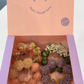 Dot & Dough - Strawberry Pocky Mochi Donut, Milk & Cereal Mochi Donut, Rainbow Taro Mochi Donut, Matcha Filled Mochi Donut - Desserts Near Me - Eastvale, California Dot & Dough - Strawberry Pocky Mochi Donut, Milk & Cereal Mochi Donut, Rainbow Taro Mochi Donut, Matcha Filled Mochi Donut - Desserts Near Me - Eastvale, California