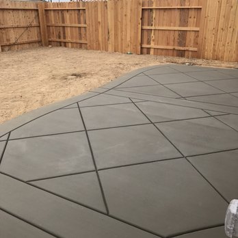 Kingdom Concrete - My other half of my patio - Masonry/Concrete Near Me