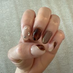 Fall inspired nails