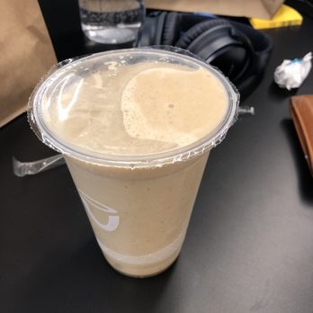 Just Salad - Peanut Butter Warrior Smoothie - Salad Near Me - Philadelphia, Pennsylvania Just Salad - Peanut Butter Warrior Smoothie - Salad Near Me - Philadelphia, Pennsylvania