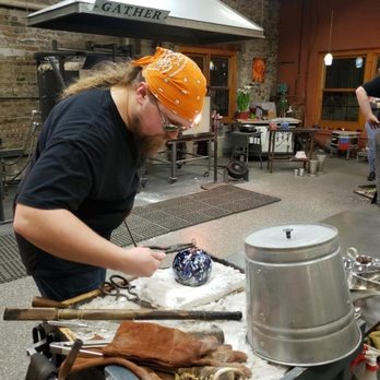 Hot Shop Glass - Glass fusing and glass blowing - Art Schools Near Me - Racine, Wisconsin