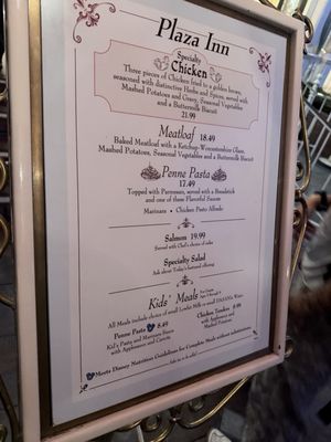 Menu photo 1 Plaza Inn Anaheim, CA Menu photo 1 Plaza Inn Anaheim, CA