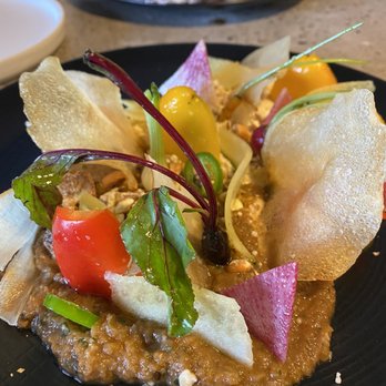 Gather - Nob Hill - Crudité platter ... unique artistic presentation with exceptional flavors - Cocktail Bars Near Me - Albuquerque, New Mexico