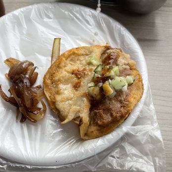 Tacos Juan - 1 taco barbacoa dorado - Tacos Near Me - Guadalajara, JAL Tacos Juan - 1 taco barbacoa dorado - Tacos Near Me - Guadalajara, JAL
