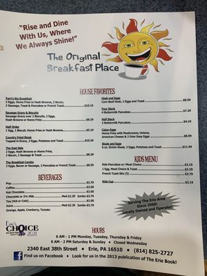 Menu photo 7 The Original Breakfast Place Erie, PA Menu photo 7 The Original Breakfast Place Erie, PA
