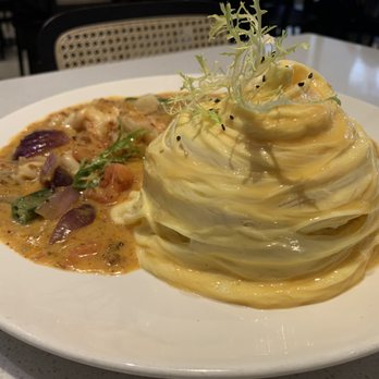 The Eight Restaurant - Volcano egg with seafood curry - Cantonese Near Me - London, XGL