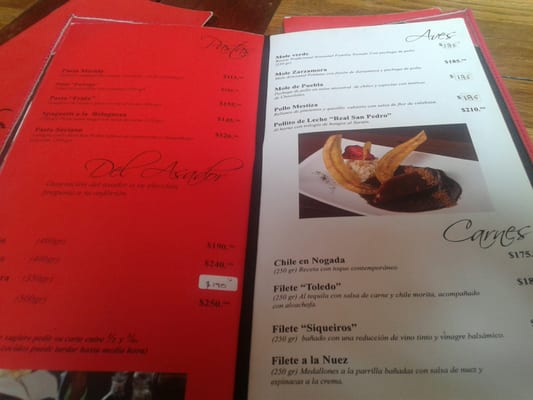 Menu photo 7 Real San Pedro Tlaquepaque, JAL