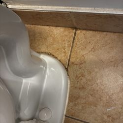 Ashworth by the Sea - Grime, muck around the toilet base