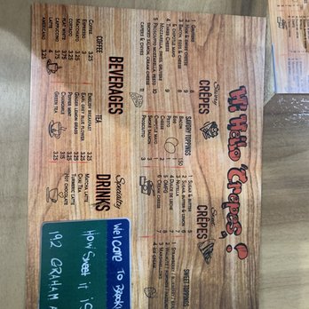 Hi Hello Crepes - Menu! - Creperies Near Me - Brooklyn, New York Hi Hello Crepes - Menu! - Creperies Near Me - Brooklyn, New York