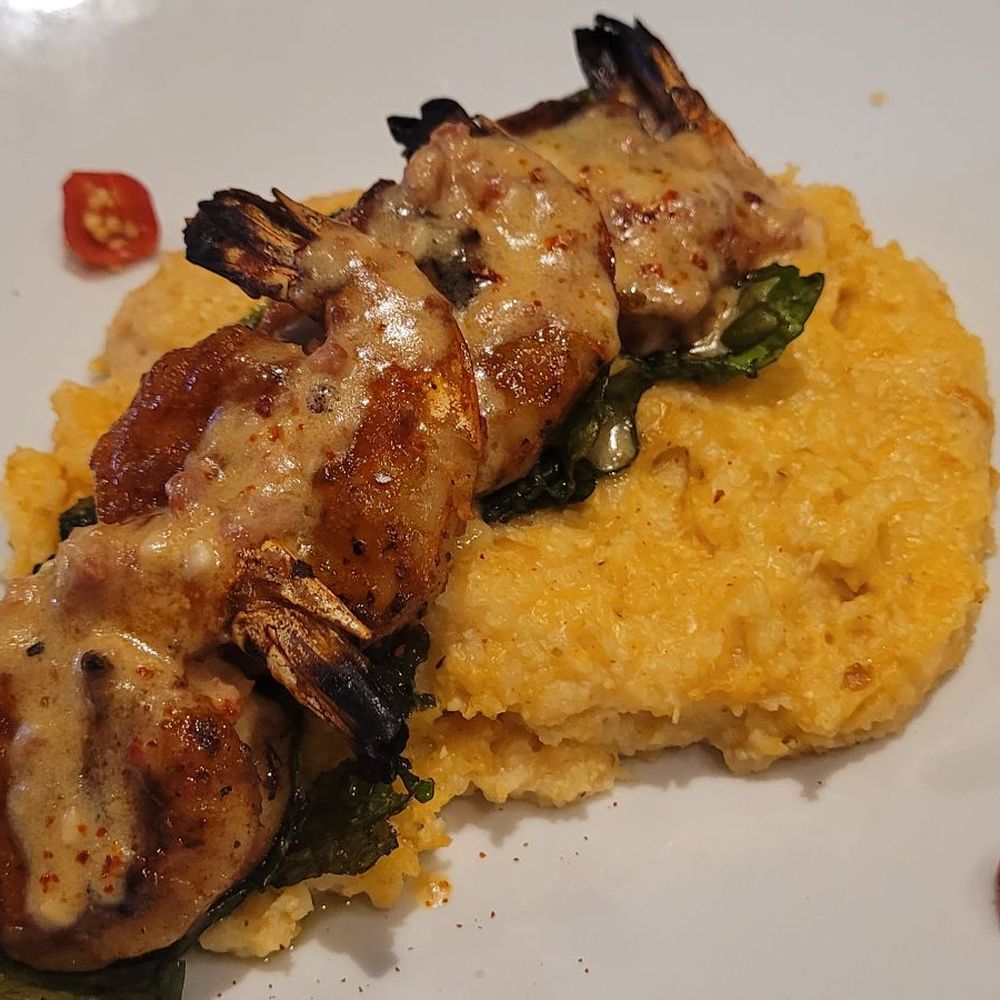 Bigfire - Shrimp n grits - American Near Me - Orlando, Florida