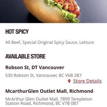 Japadog - Hot Spicy - No longer available??? *Sad face* - Japanese Near Me - Vancouver, British Columbia
