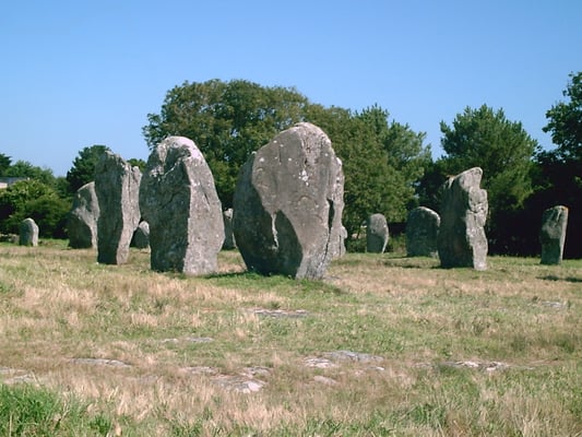 Alignements of Carnac by null