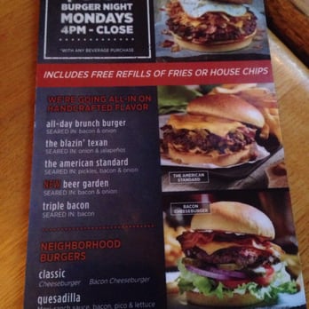 Applebee's Grill + Bar - $6.99 Burger Night Monday with unlimited fries. - American Near Me - Orange City, Florida