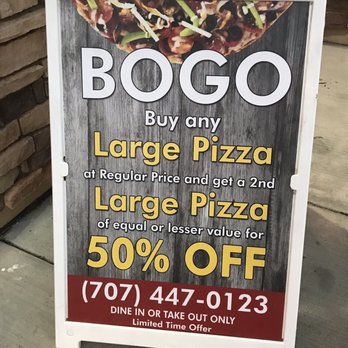Mountain Mike's Pizza - Advertisement - Pizza Near Me - Fairfield, California