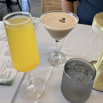 Kiki Rae's - Mango mimosa & espresso martini: $9 & $15 - Desserts Near Me - Cave Creek, Arizona