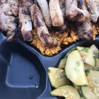 Red Rice - BBQ Chicken with Cucumber Fina Denne - Barbeque Near Me - Las Vegas, Nevada
