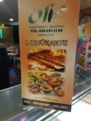 Menu photo 1 Olif Zürich, ZH