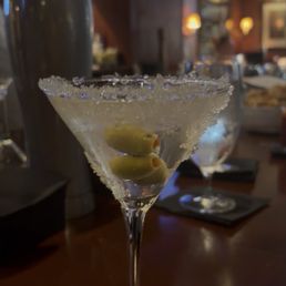 Ice cold dirty martini Ice cold dirty martini