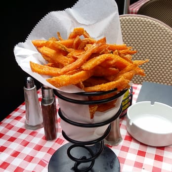 Angus Steak House - Generous portion of sweet potato fries. Not cheap though. - British Near Me - London, XGL Angus Steak House - Generous portion of sweet potato fries. Not cheap though. - British Near Me - London, XGL