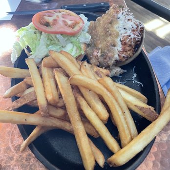 West Saloon & Kitchen  - Green Chili Fried Chicken Sandwich - American Near Me - Denver, Colorado