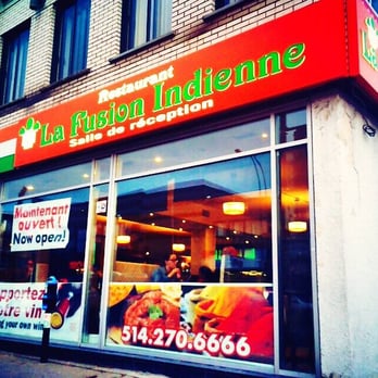 La Fusion Indienne - the outside of a restaurant - Indian Near Me - Montreal, Quebec La Fusion Indienne - the outside of a restaurant - Indian Near Me - Montreal, Quebec