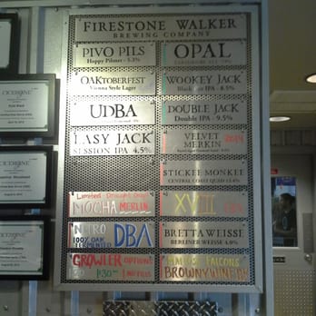 Firestone Walker - Paso Robles - List of taps! - Breweries Near Me - Paso Robles, California Firestone Walker - Paso Robles - List of taps! - Breweries Near Me - Paso Robles, California