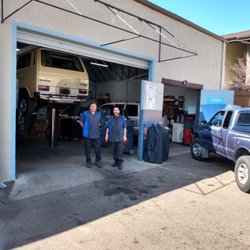 Lunde Solvang Auto Repair - Sol and Manny ready to work .