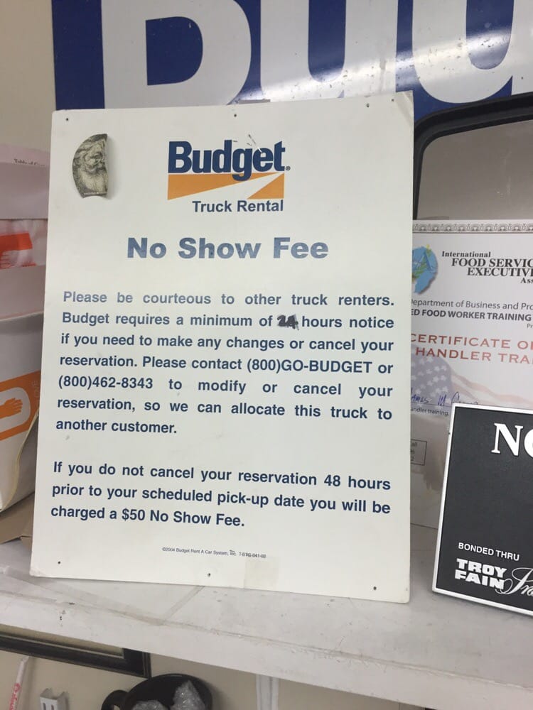 BUDGET TRUCK RENTAL Updated April 2024 7450 Boynton Beach Blvd