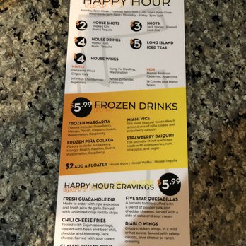 Lit 21 - Happy Hour Menu - Sports Bars Near Me - Newark, New Jersey