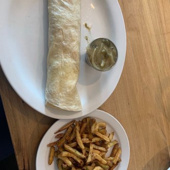 The Roost - a plate of fries and a burrito - Breakfast & Brunch Near Me - Stone Ridge, New York