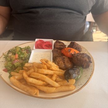 Anatolia - Steak Skewer Kebab Plate Entree - Mediterranean Near Me - Chicago, Illinois