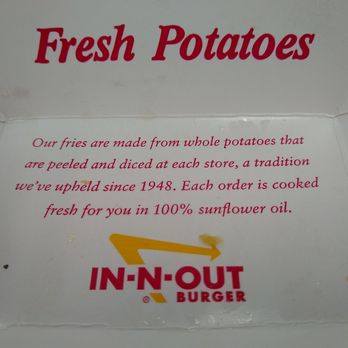 In-N-Out Burger - Fries - Fast Food Near Me - Aurora, Colorado In-N-Out Burger - Fries - Fast Food Near Me - Aurora, Colorado