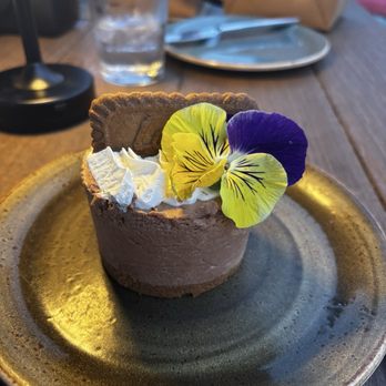 Nelson's - Biscoff Chocolate Mousse - Seafood Near Me - Rancho Palos Verdes, California Nelson's - Biscoff Chocolate Mousse - Seafood Near Me - Rancho Palos Verdes, California