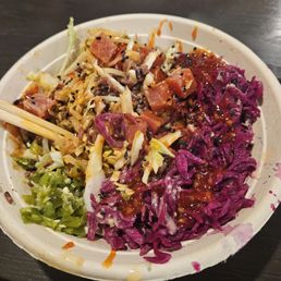 Tuna poke fire Tuna poke fire