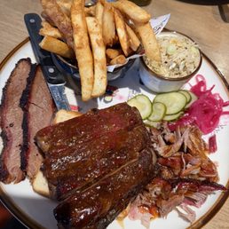 Three Meat Combo