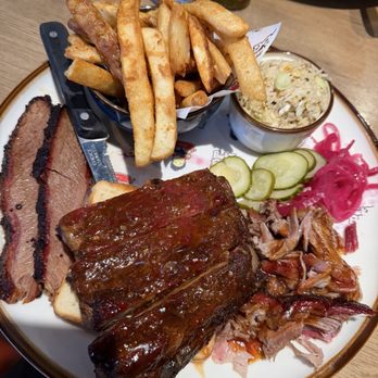 Buck Tui BBQ - Three Meat Combo - Barbeque Near Me - Overland Park, Kansas