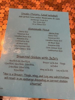 Menu photo 2 Hell Creek Bar & Grill Jordan, MT