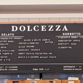 Dolcezza - Menu - November 2022 - Coffee & Tea Near Me - Washington, DC, District of Columbia Dolcezza - Menu - November 2022 - Coffee & Tea Near Me - Washington, DC, District of Columbia