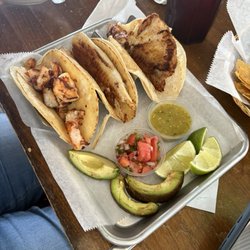 El Jardin Mexican Restaurant - Shrimp & fish tacos