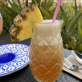 Pineapple Thai - Pineapple tea.. so refreshing! - Thai Near Me - Cupertino, California Pineapple Thai - Pineapple tea.. so refreshing! - Thai Near Me - Cupertino, California