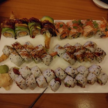 RED - Dragon, crunch, tuna, salmon - Sushi Bars Near Me - Madison, Wisconsin