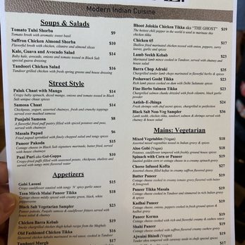 Black Salt - Menu - Indian Near Me - Chesterfield, Missouri