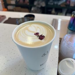 Gulab jamun latte Gulab jamun latte